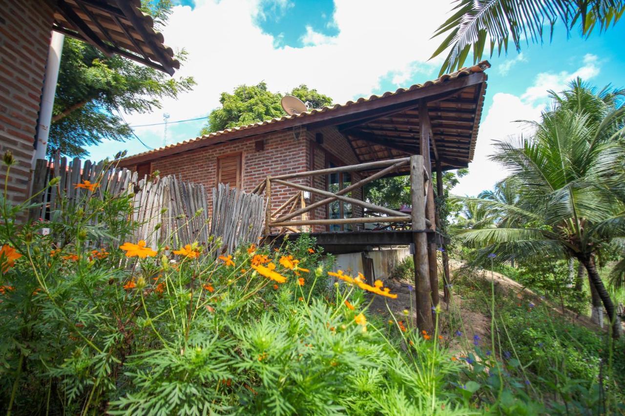 Pousada Palm Beach Praia De Caetanos 호텔 Amontada 외부 사진
