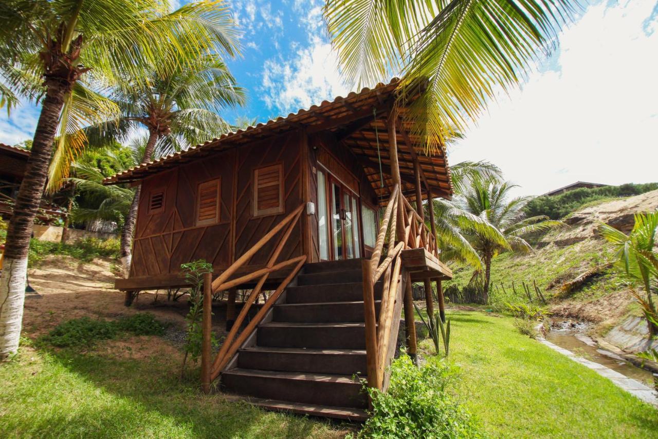 Pousada Palm Beach Praia De Caetanos 호텔 Amontada 외부 사진