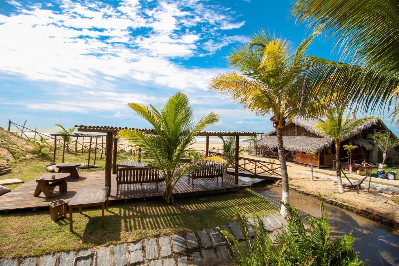 Pousada Palm Beach Praia De Caetanos 호텔 Amontada 외부 사진
