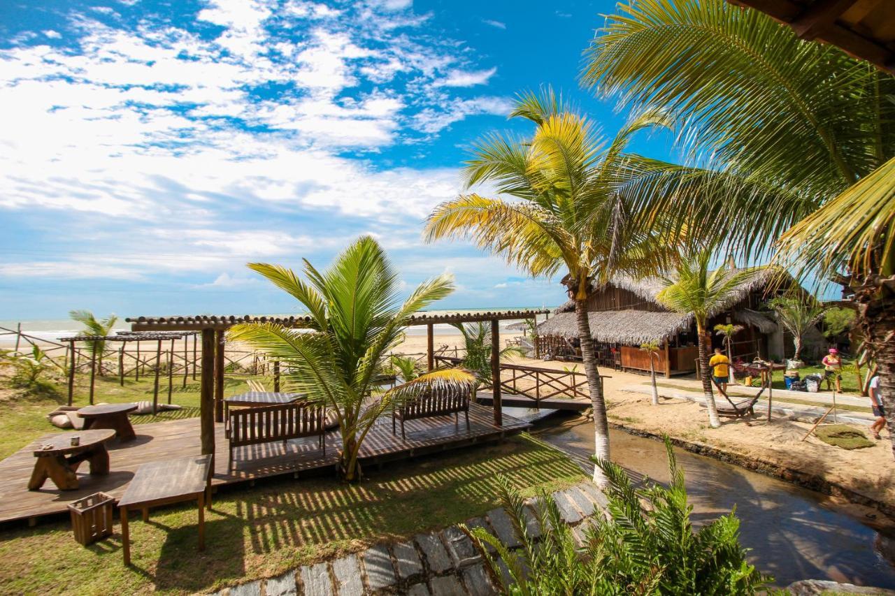 Pousada Palm Beach Praia De Caetanos 호텔 Amontada 외부 사진