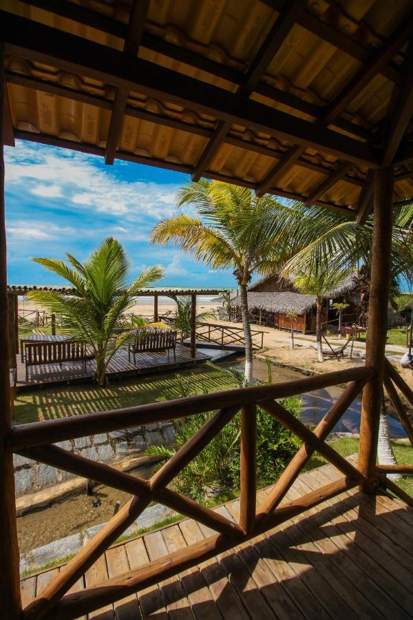 Pousada Palm Beach Praia De Caetanos 호텔 Amontada 외부 사진