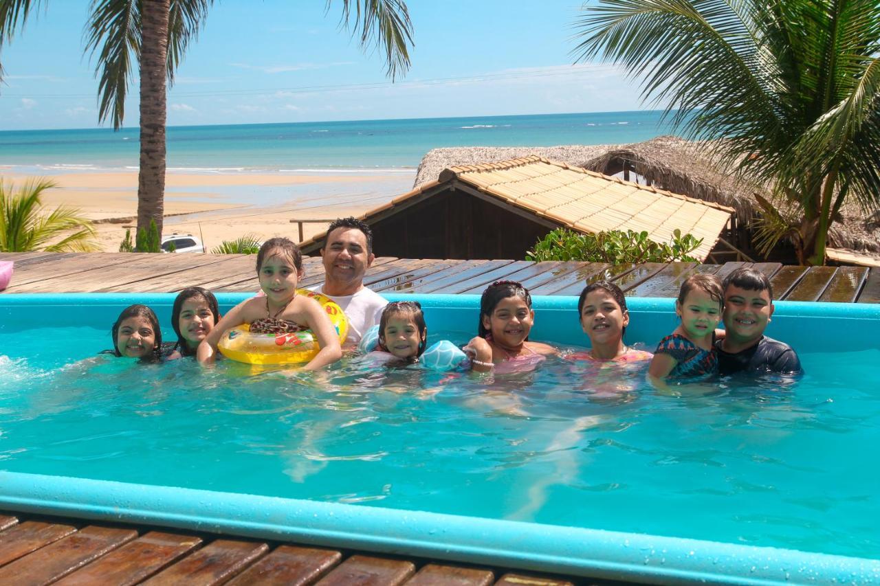 Pousada Palm Beach Praia De Caetanos 호텔 Amontada 외부 사진